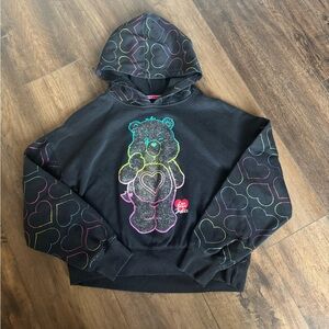 Justice x Care Bears hoodie girls XL 12/14